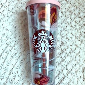 Starbucks Floral Print Tumbler